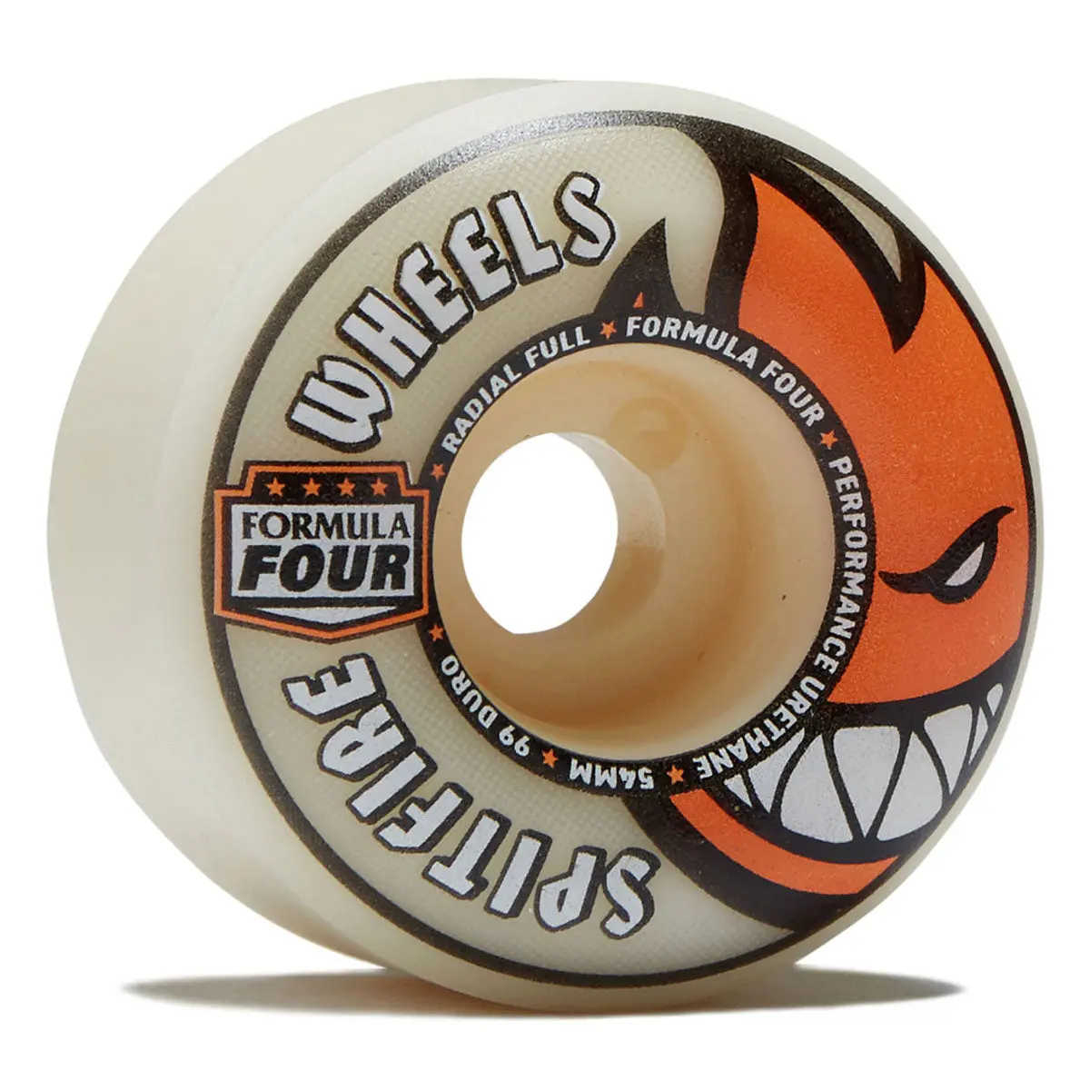 Spitfire F4 99D Radial Full Skateboard Wheels - Natural - 54Mm 1