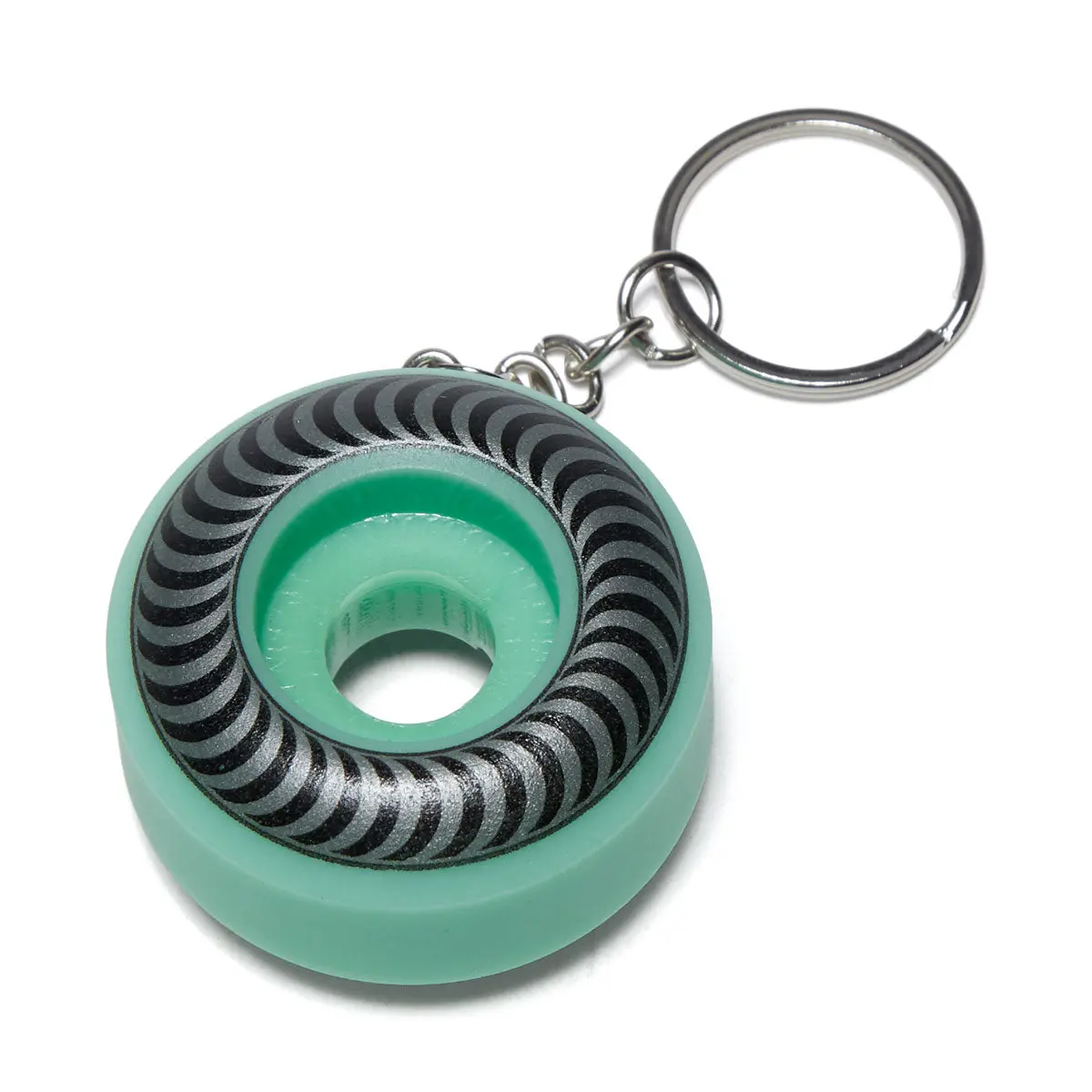 Spitfire Wheel Keychain - Color Swirl 1