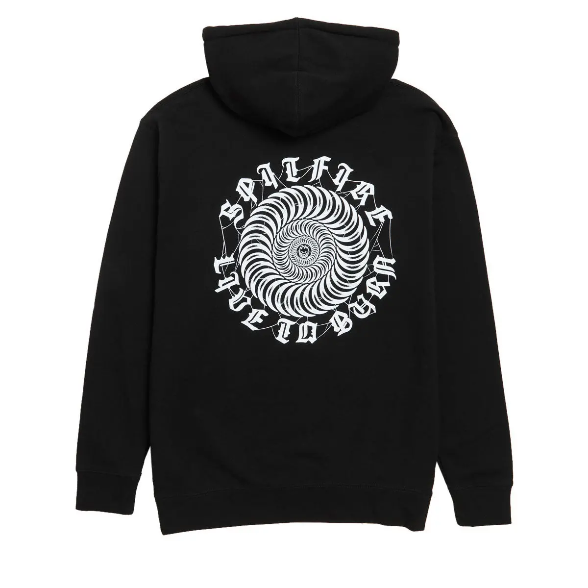 Spitfire Web Classic Hoodie - Black 1