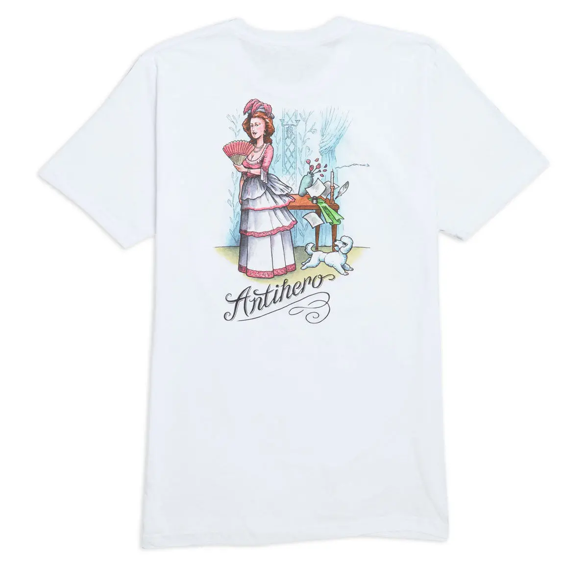 Anti-Hero Flatulent Beauties T-Shirt - White 1