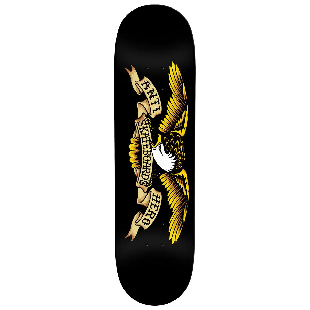 Anti-Hero Dbx Eagle Skateboard Deck - Black - 8.50" 1