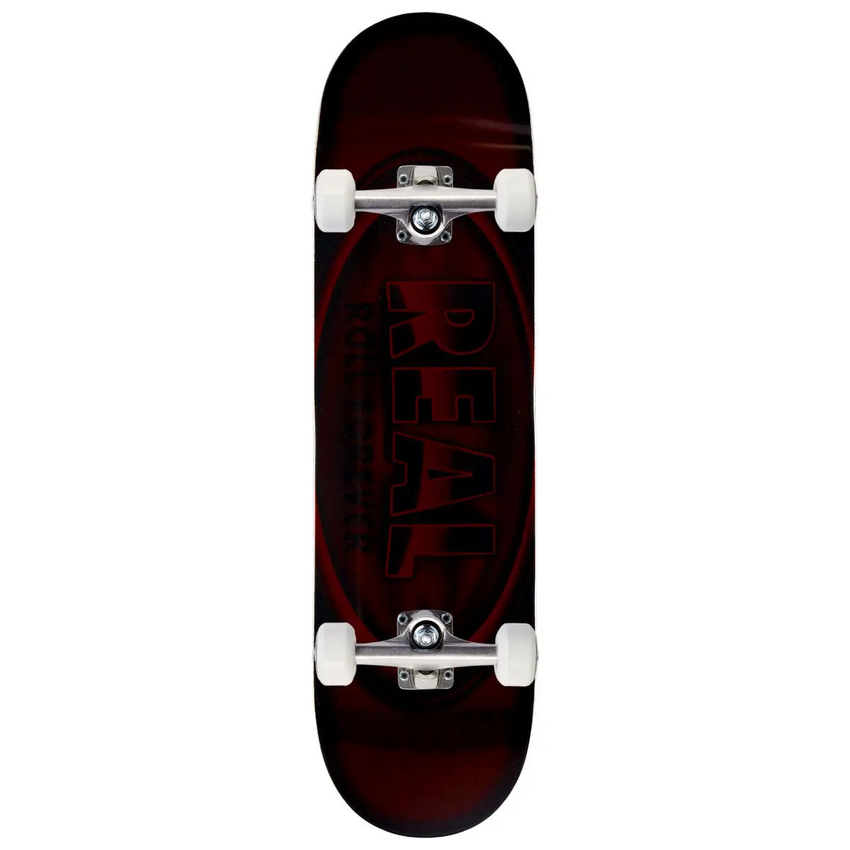 Real Dbx Oval Skateboard Complete - Red Foil - 8.38" 1