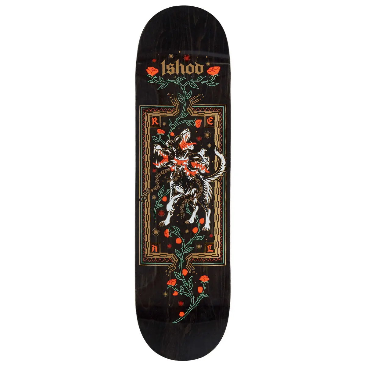 Real Ishod Cerebrus Dbx Skateboard Deck - Black - 8.38" 1