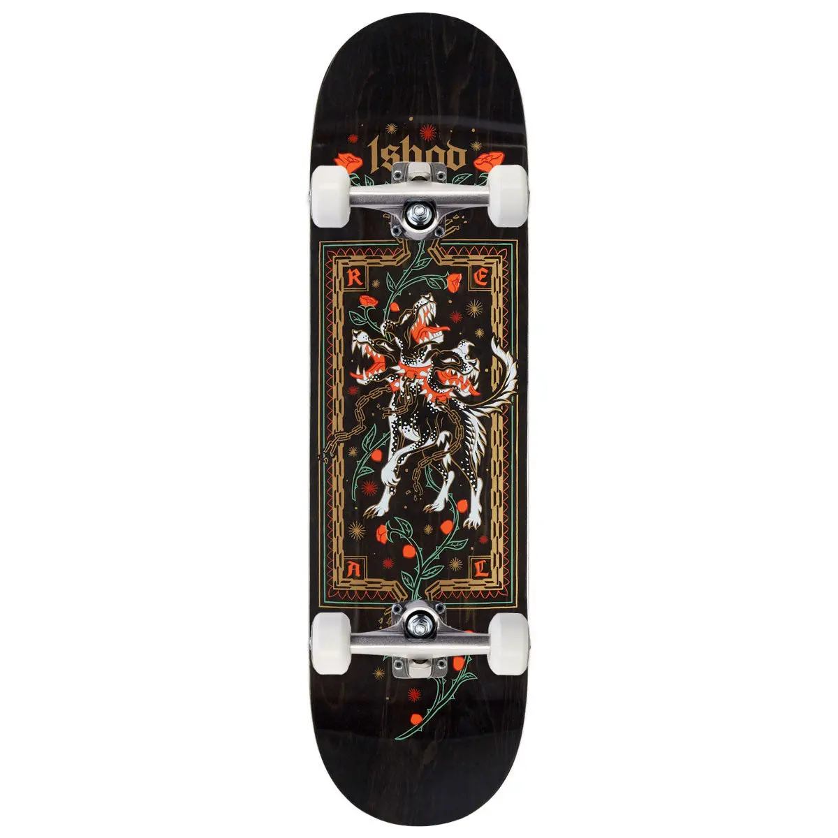 Real Ishod Cerebrus Dbx Skateboard Complete - Black - 8.38" 1