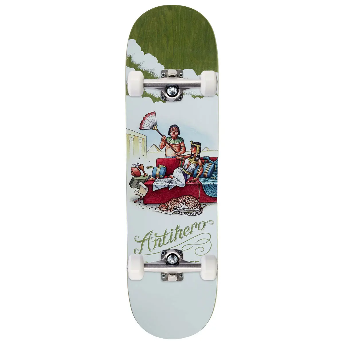 Anti-Hero Beres Flatulent Beauties Skateboard Complete - White - 8.75" 1
