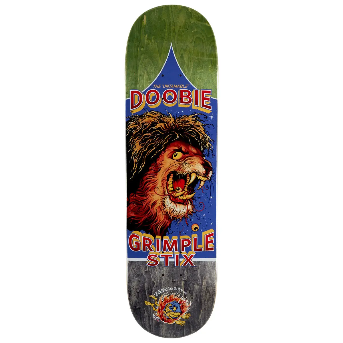 Anti-Hero Doobie Grimple Obvious Greats Skateboard Deck - 8.50" 1