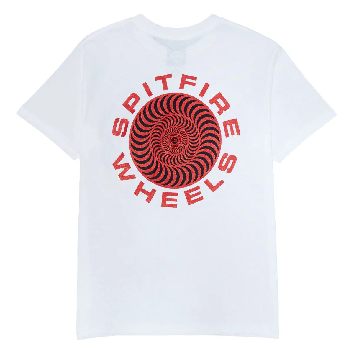 Spitfire Classic '87 Swirl Fill T-Shirt - White/Red/Black 1
