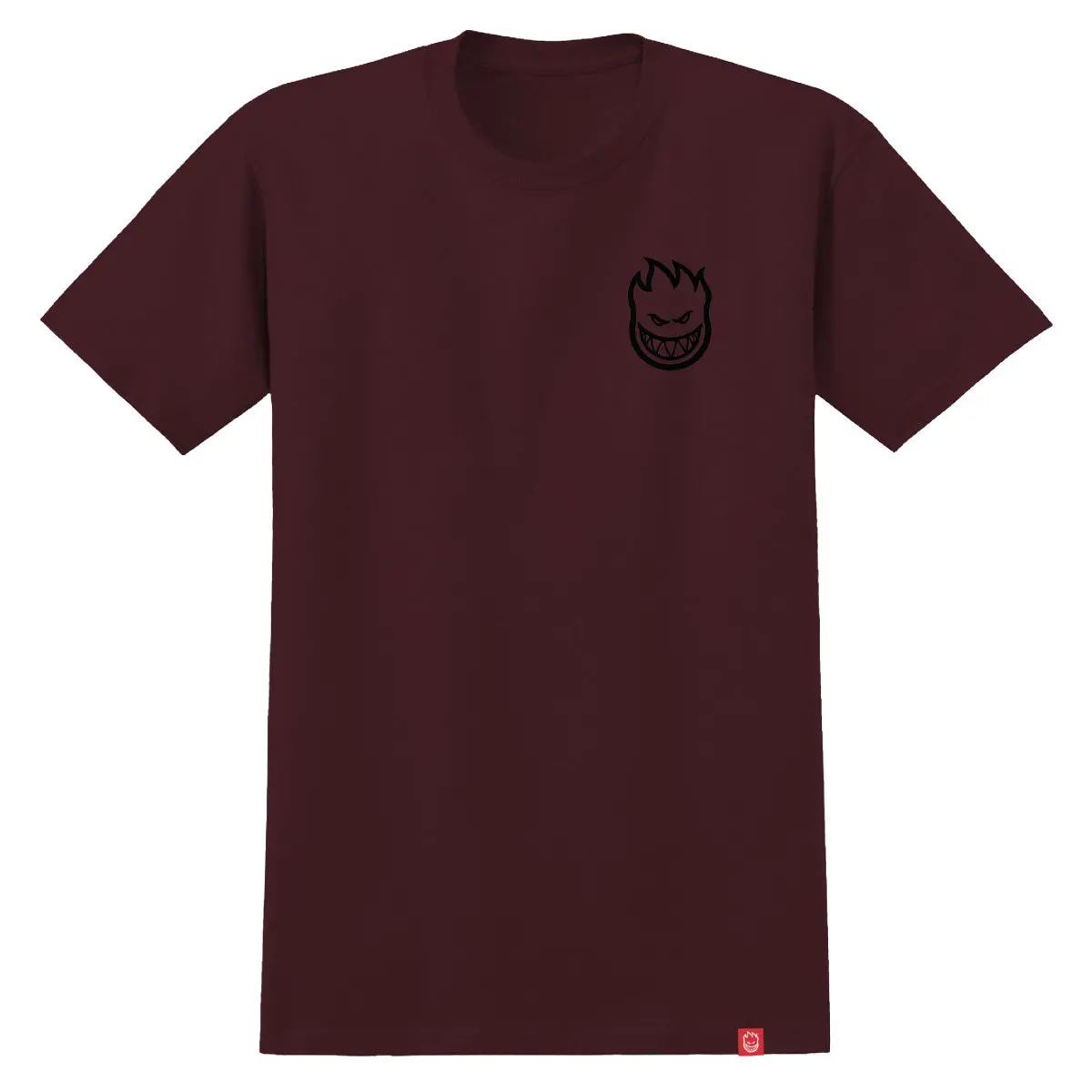 Spitfire Lil Bighead T-Shirt - Burgundy/Black 1