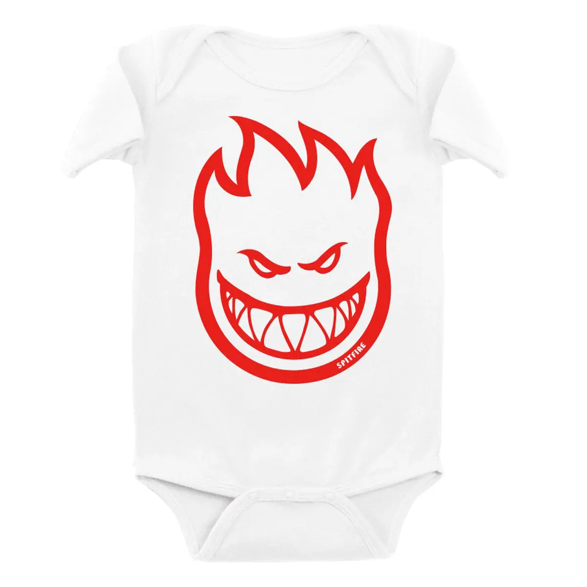Spitfire Infant Bighead Onesie - White/Red 1