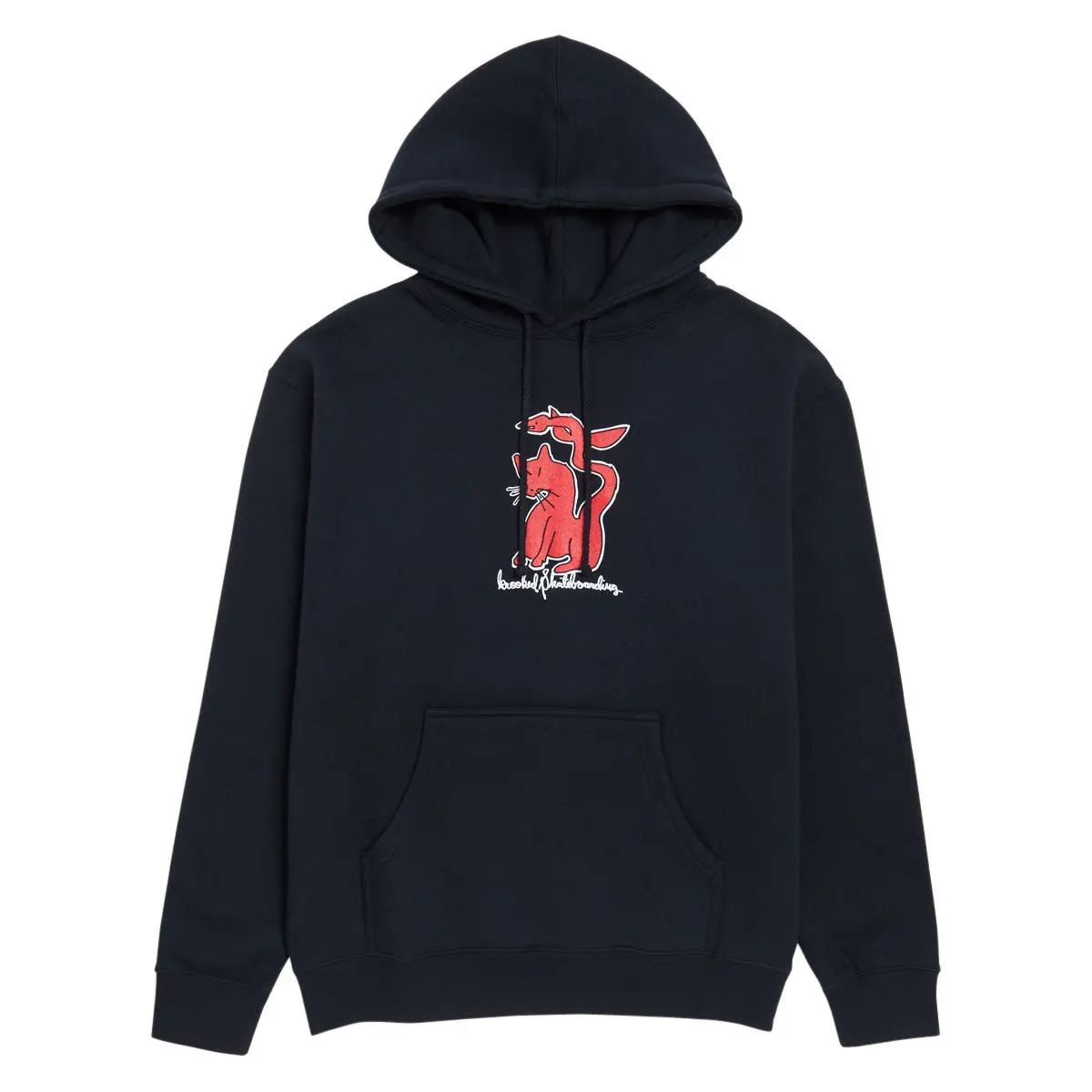Krooked Kat Serpent Hoodie - Navy/Red/White/Black 1