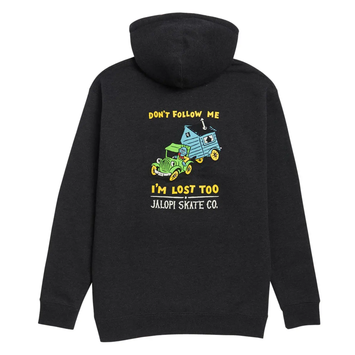 Anti-Hero Jalopi Returns Hoodie - Charcoal Heather/Multi Color 1