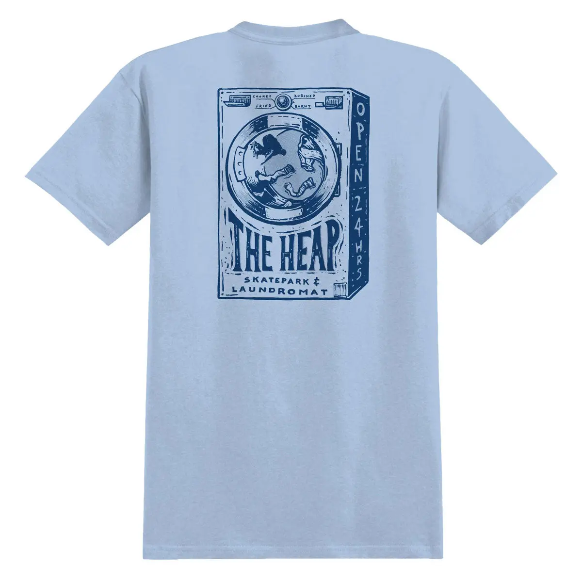 Anti-Hero The Heap T-Shirt - Powder Blue/Dark Blue 1