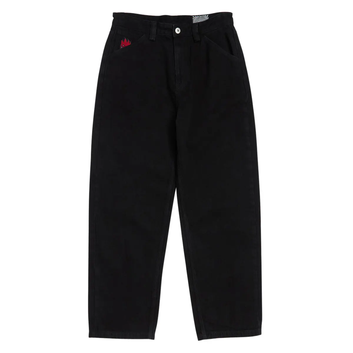 Spitfire Bighead Fill Denim Jeans - Black Denim 1