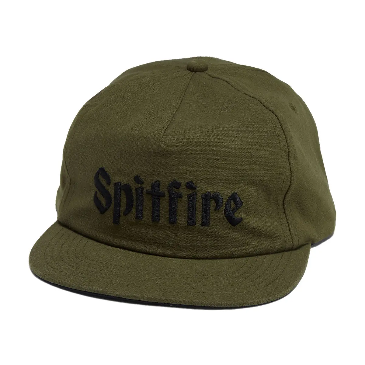Spitfire Molotov Script Hat - Olive/Black 1