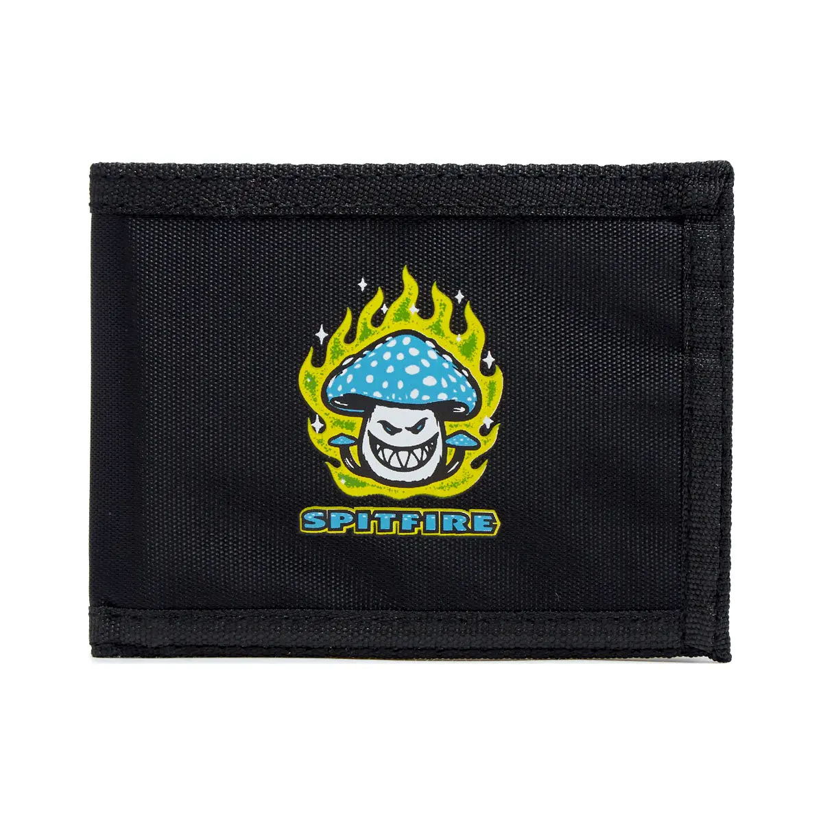 Spitfire Mushroom Bighead Bi-Fold Wallet - Black/Yellow 1