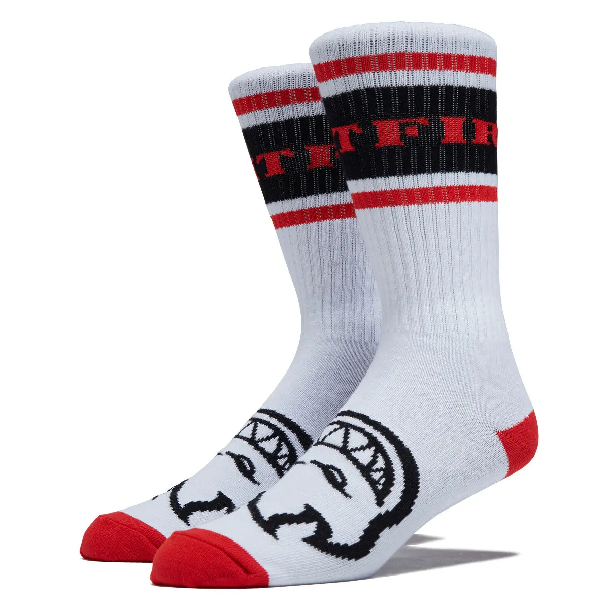 Spitfire Classic '87 Bighead Socks - White/Red/Black 1