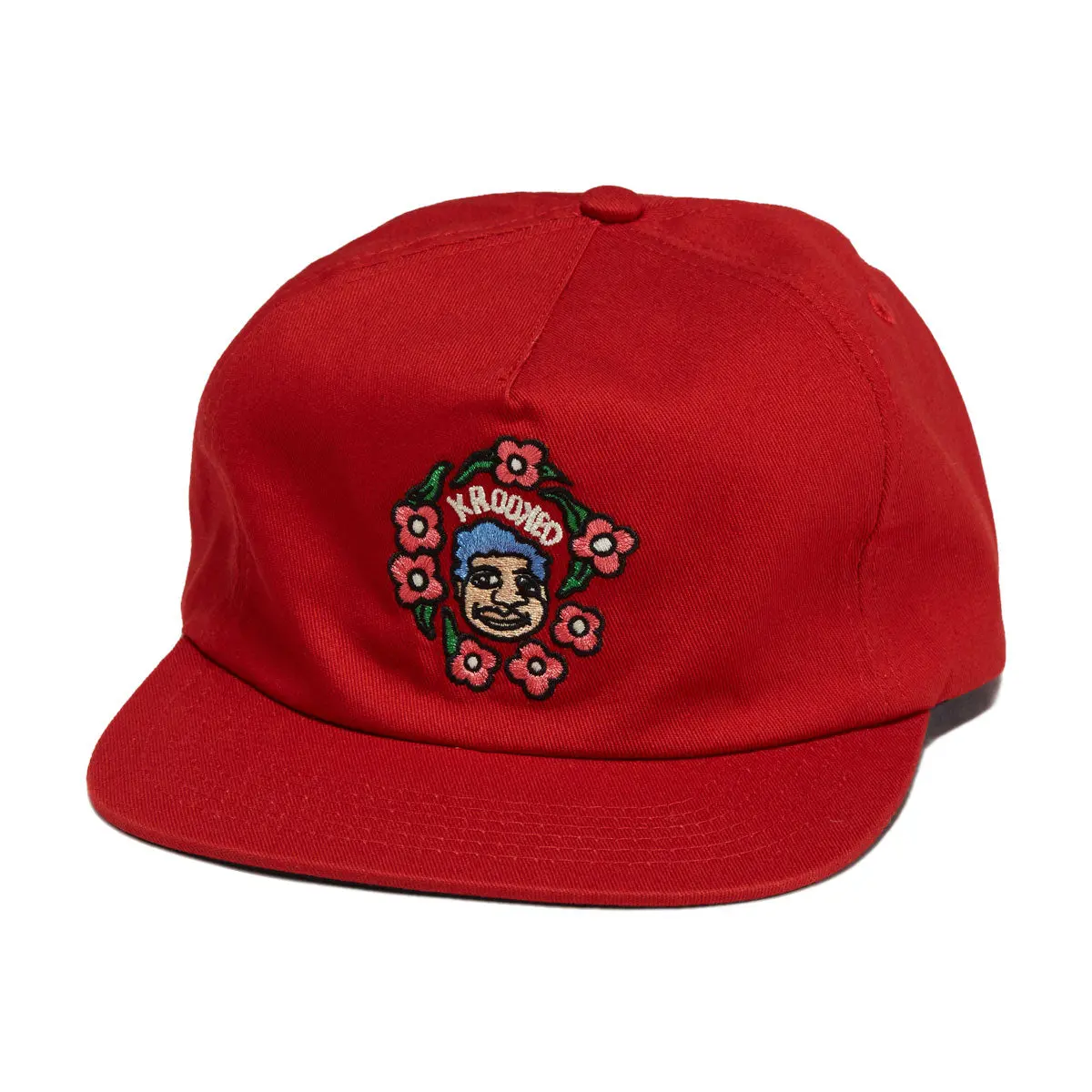 Krooked Sweatpants Redux Hat - Dark Red 1