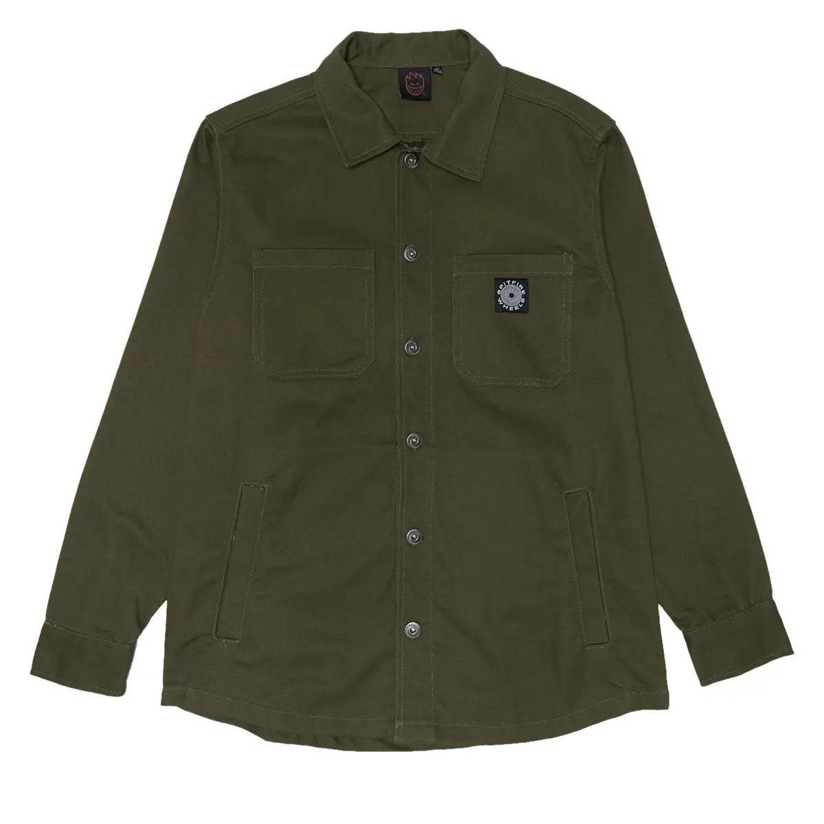 Spitfire Classic '87 Swirl Jacket - Olive 1