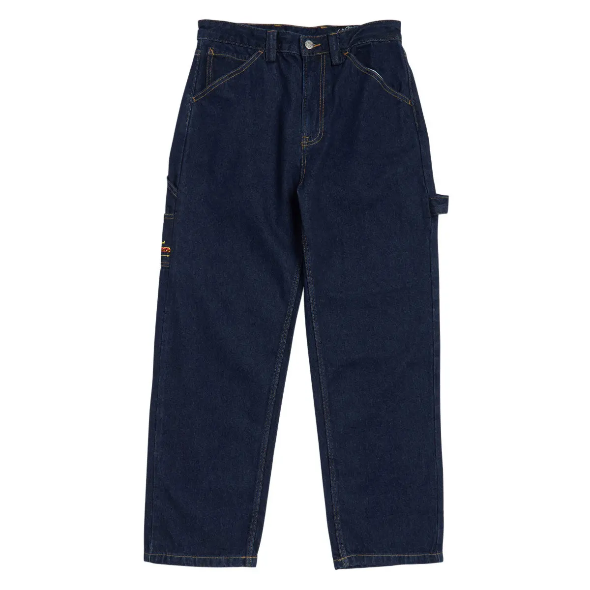 Krooked Koffin Carpenter Jeans - Dark Rinse Denim 1