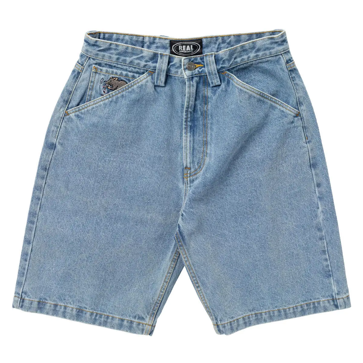 Real Street Cleaner Shorts - Light Bleached Wash 1