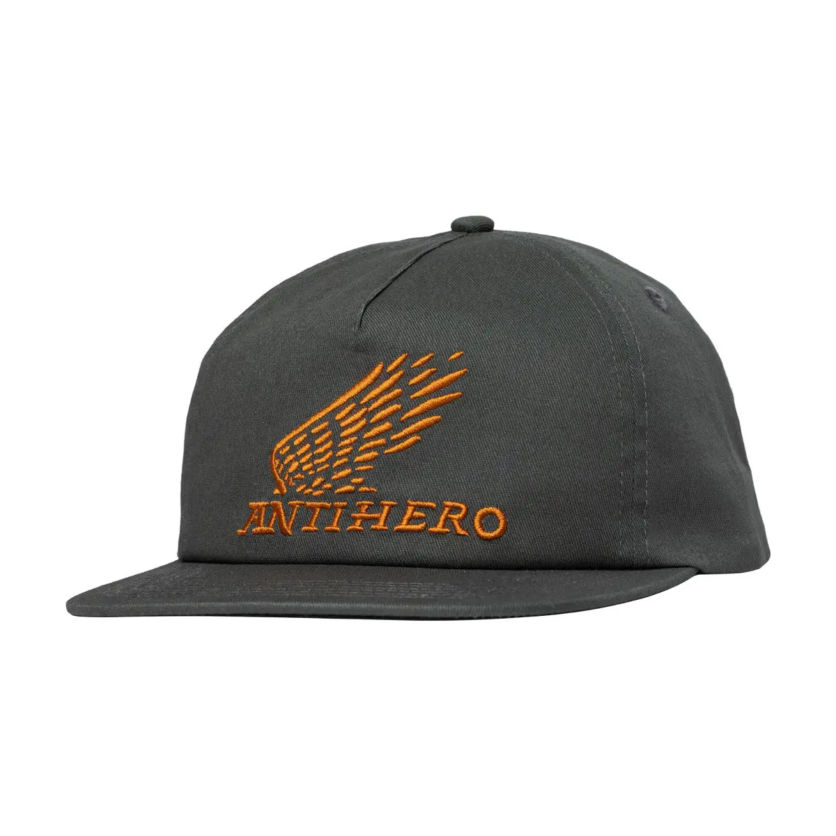 Anti-Hero Motorized Hat - Charcoal/Orange 1