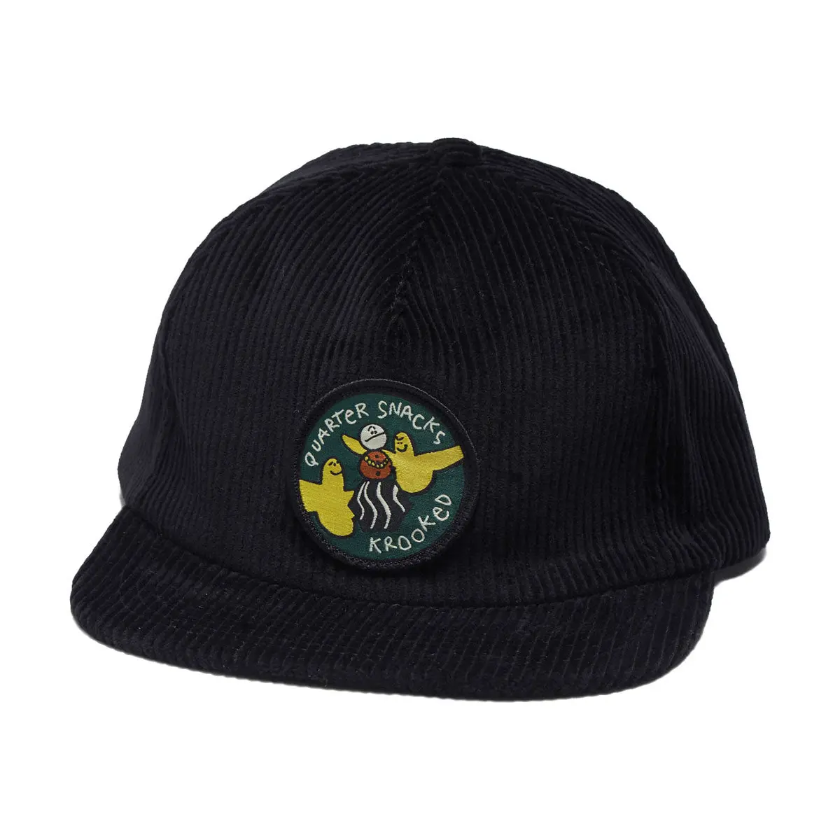 Krooked X Quartersnacks Snackbirds Hat - Black 1
