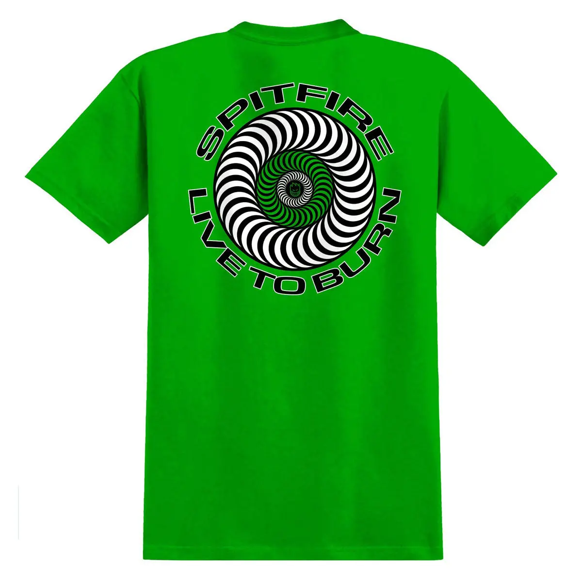 Spitfire Live To Burn Classic T-Shirt - Irish Green 1