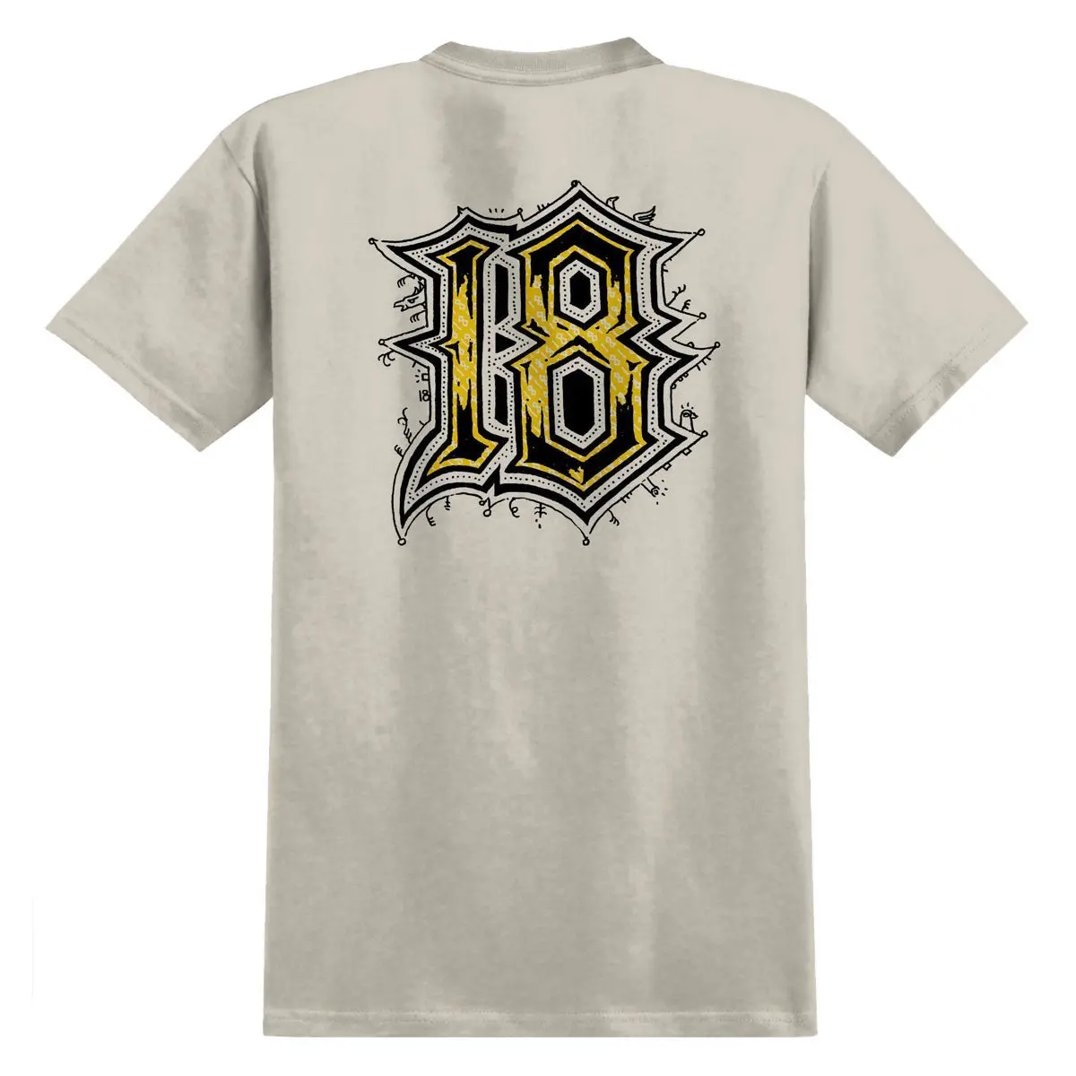 Anti-Hero Medieval T-Shirt - Heather Creme 2
