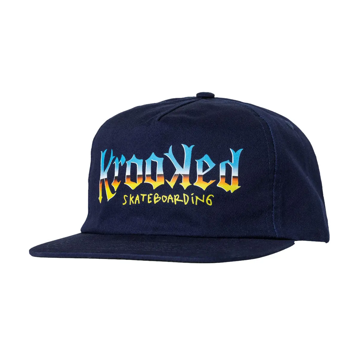 Krooked Chrome Zone Hat - Navy 1