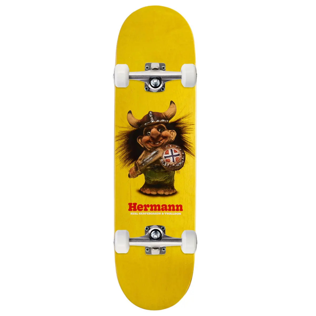 Real Hermann Trolldom Skateboard Complete - 8.50" 1