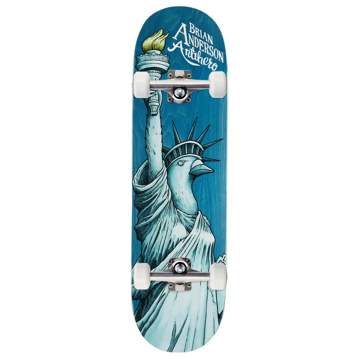 Anti-Hero B.A. Libirtdy Skateboard Complete - 9.00" 1