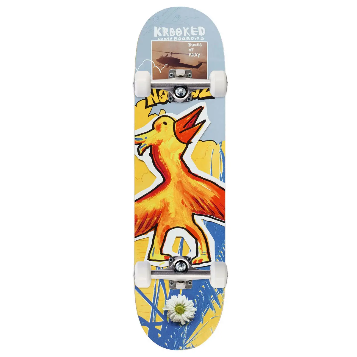 Krooked Narvaez Burds Skateboard Complete - 8.38" 1