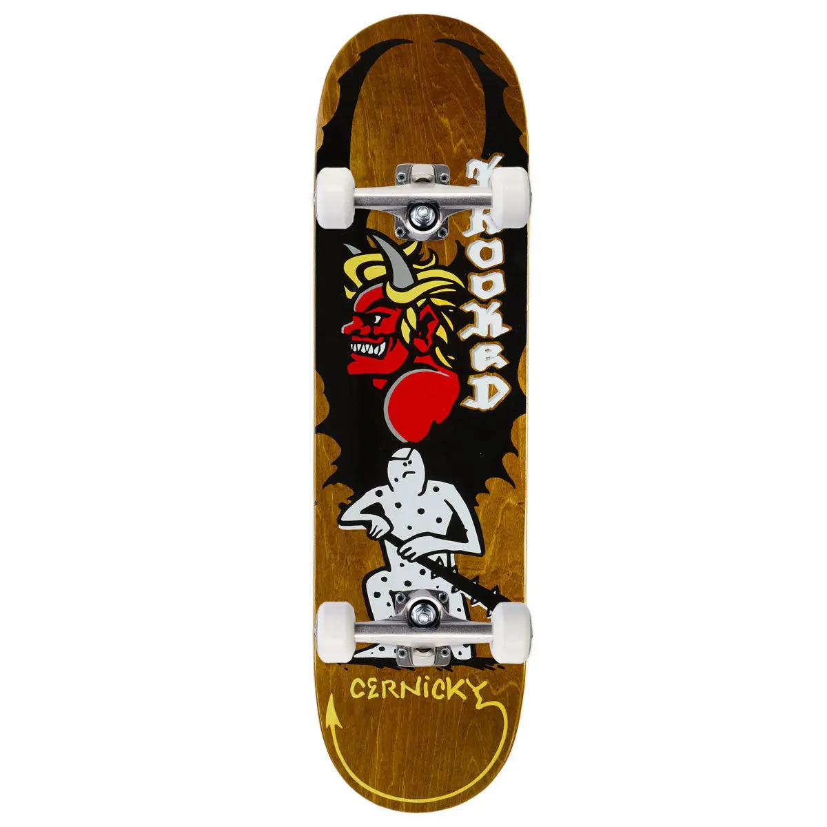 Krooked Cernicky Devil Ed Skateboard Complete - 8.50" 1