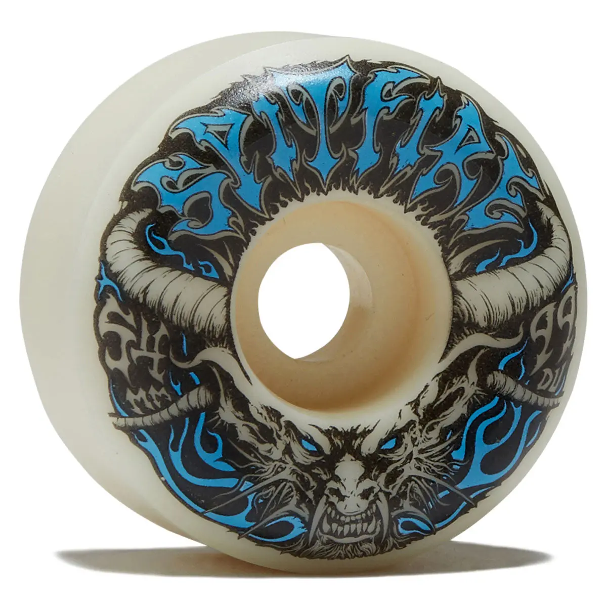 Spitfire Team Demon Redux F4 99 Conical Full Skateboard Wheels - Natural - 54Mm 1