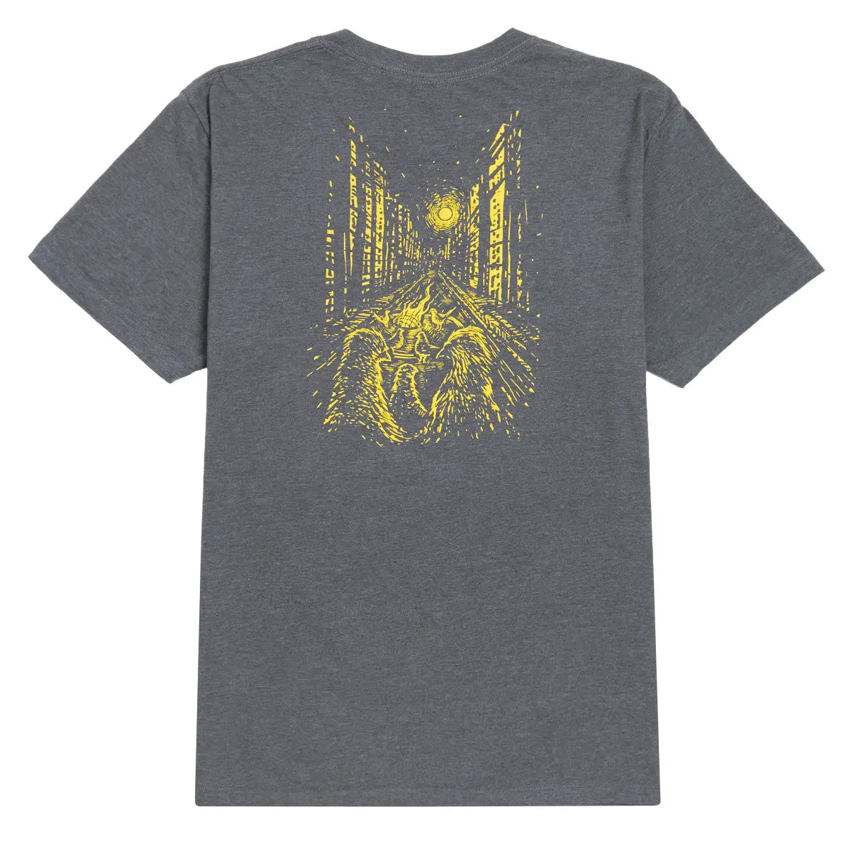 Anti-Hero Fireside T-Shirt - Heather Asphalt 1