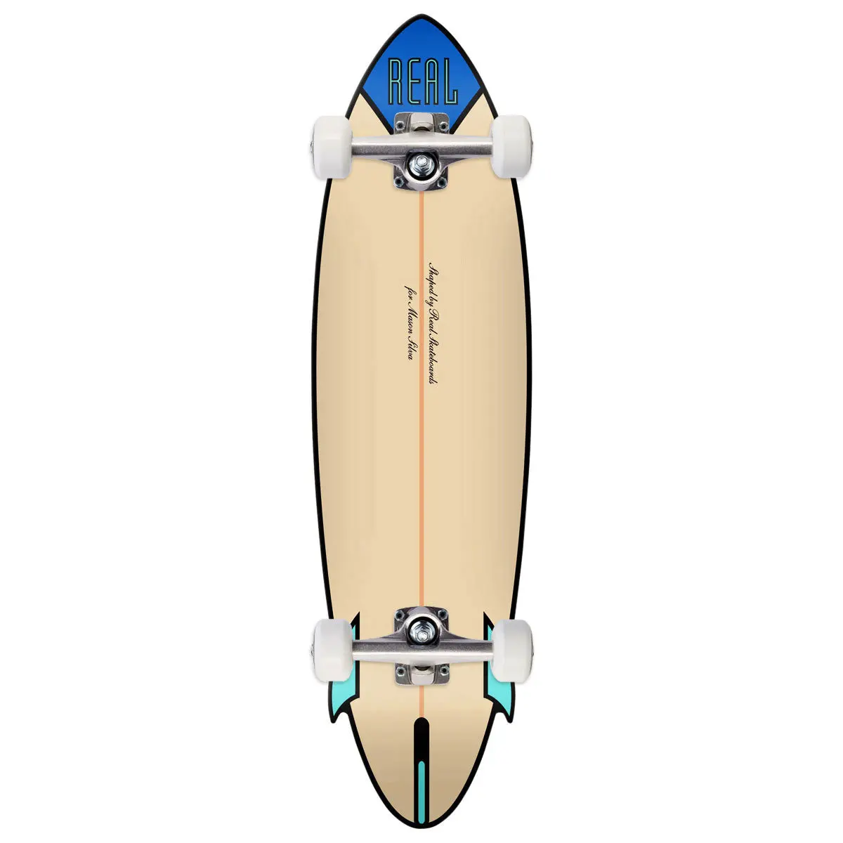 Real Mason Speed Egg Shaped Skateboard Complete - 9.25" 1