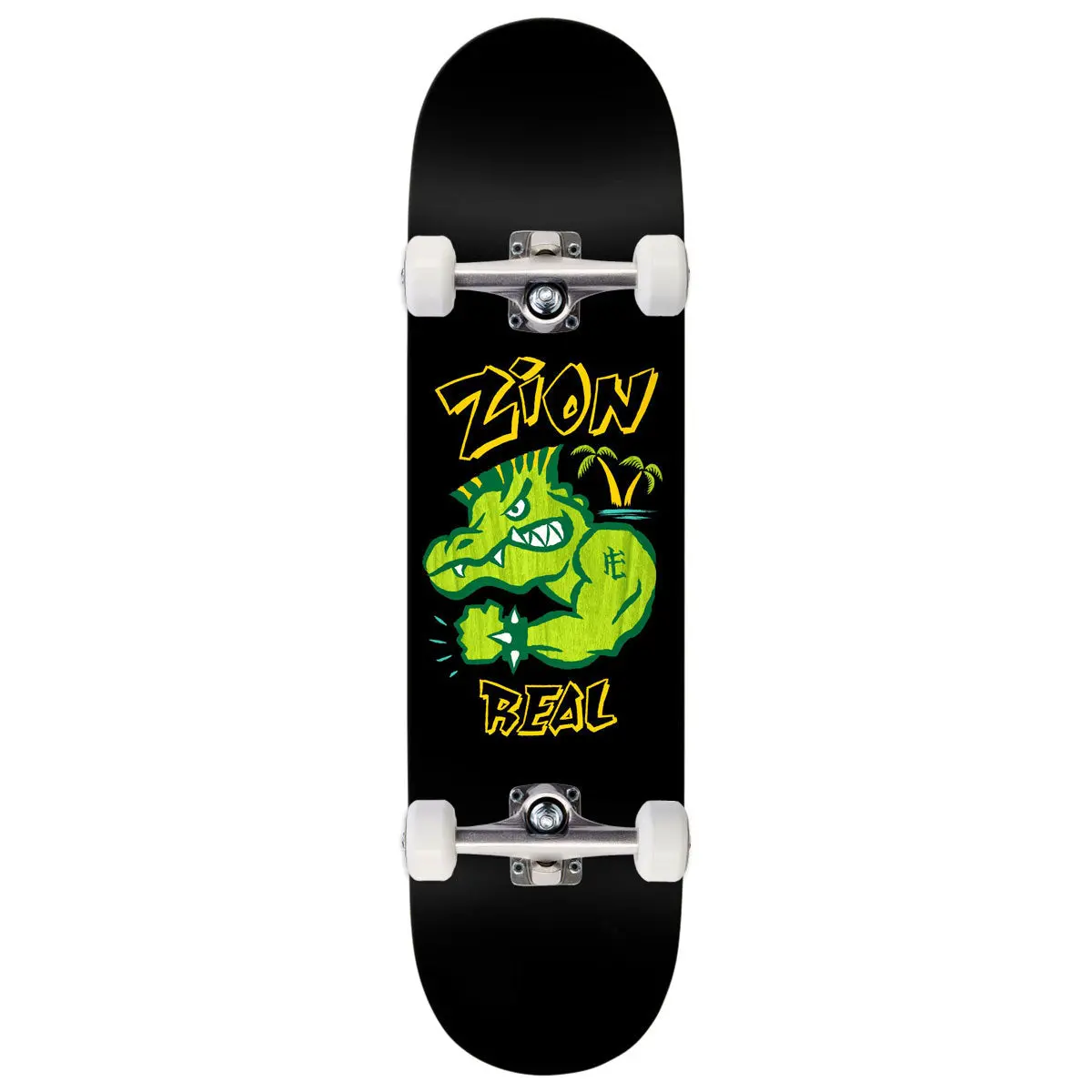 Real Zion Bad Gator Heavyweight Skateboard Complete - 8.50" 1