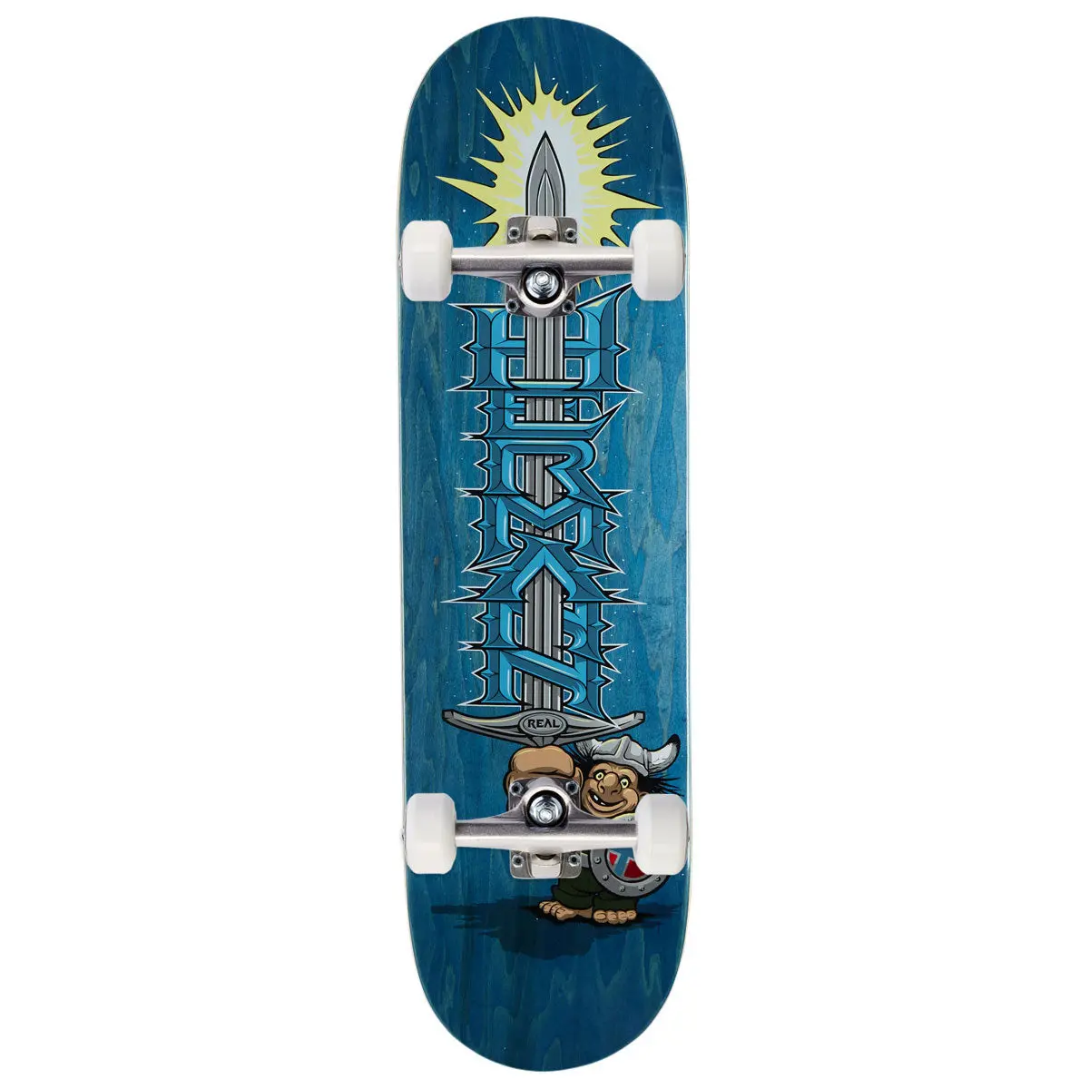 Real Hermann Mighty True Fit Skateboard Complete - 8.50" 1