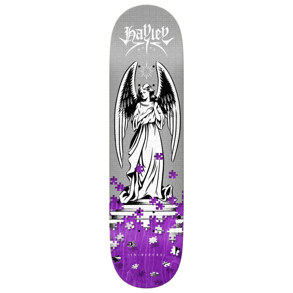 Real Hayley Pieces True Fit Skateboard Deck - 8.25" 1