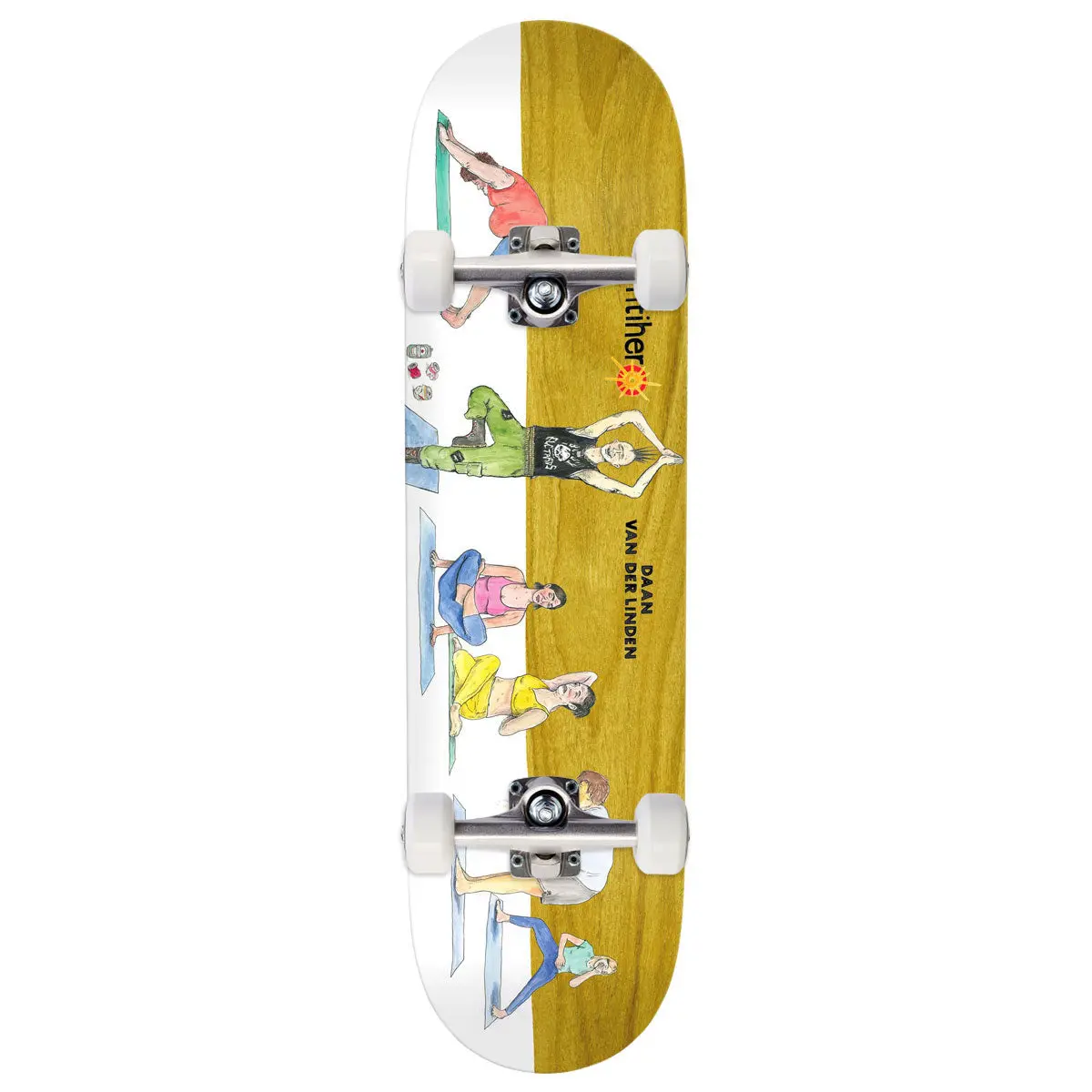 Anti-Hero Daan I Farted In Yoga Class Skateboard Complete - 8.38" 1