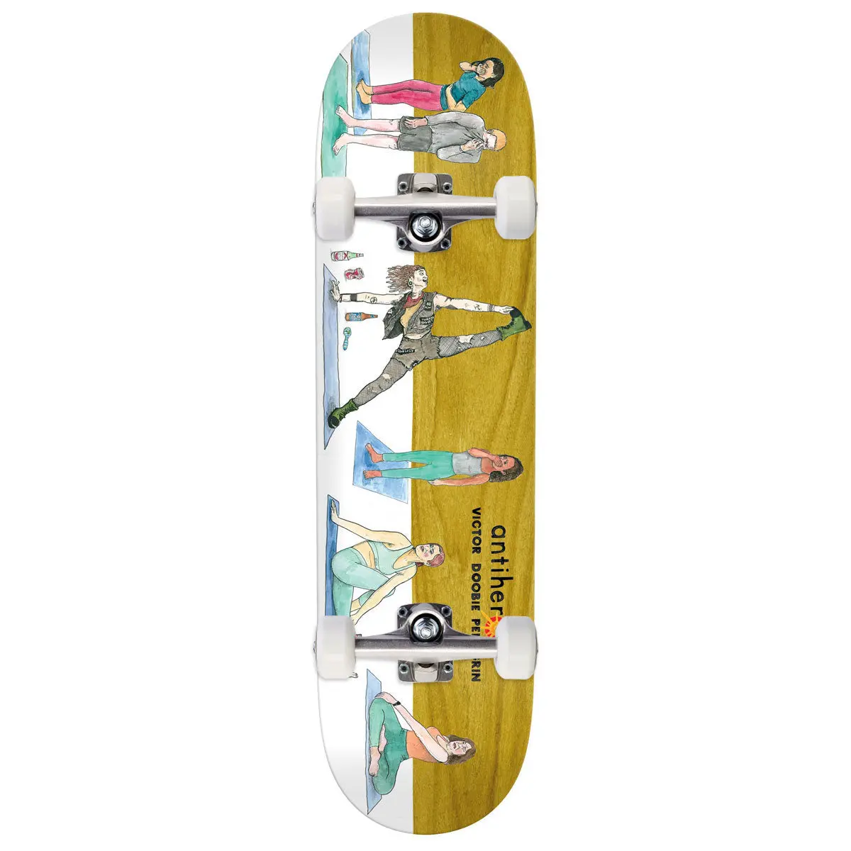 Anti-Hero Doobie I Farted In Yoga Class Skateboard Complete - 8.69" 1