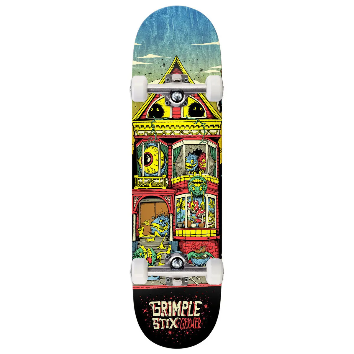 Anti-Hero Gerwer Grimple Stix Victorians Skateboard Complete - 8.25" 1
