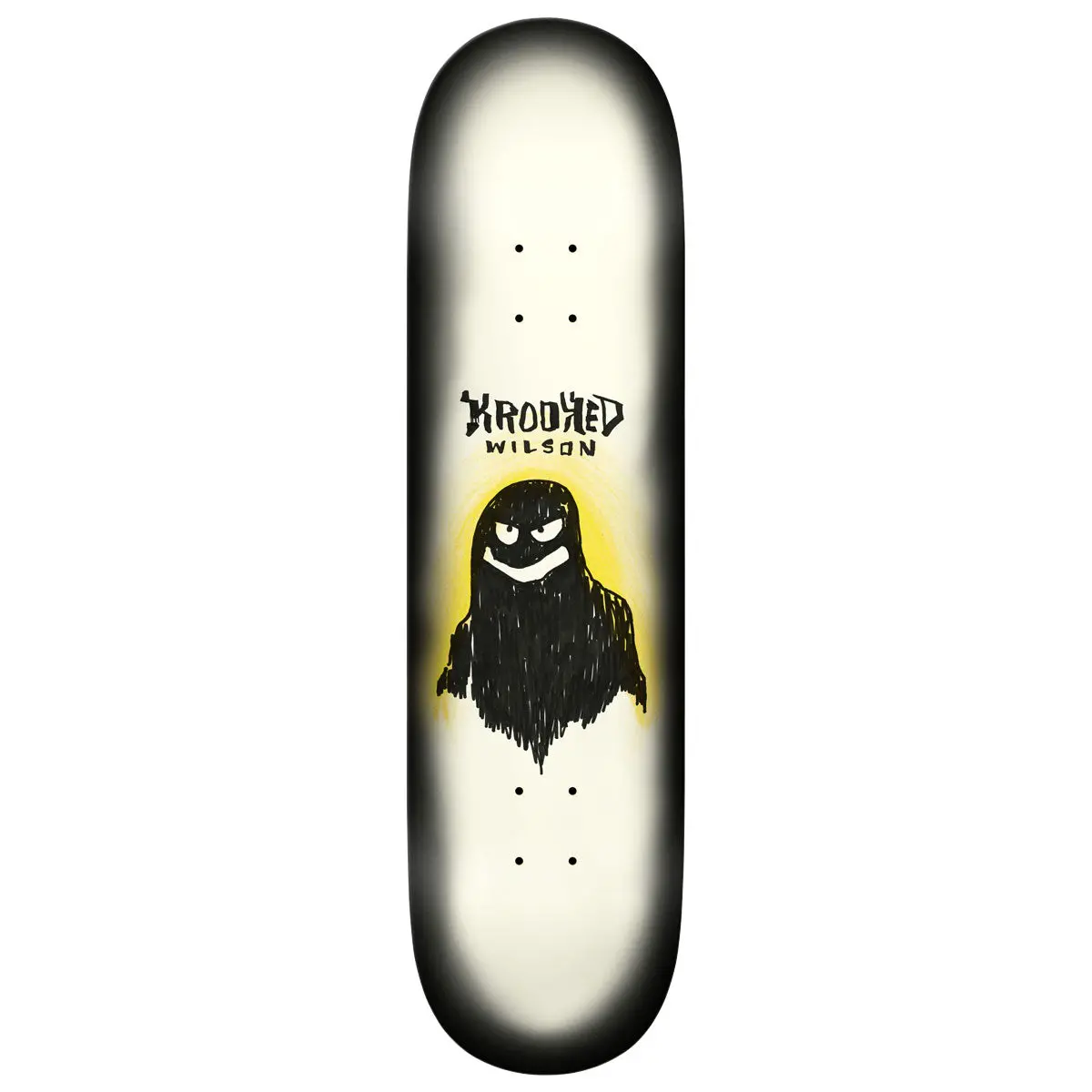 Krooked Wilson Concealed Skateboard Deck - 8.38" 1
