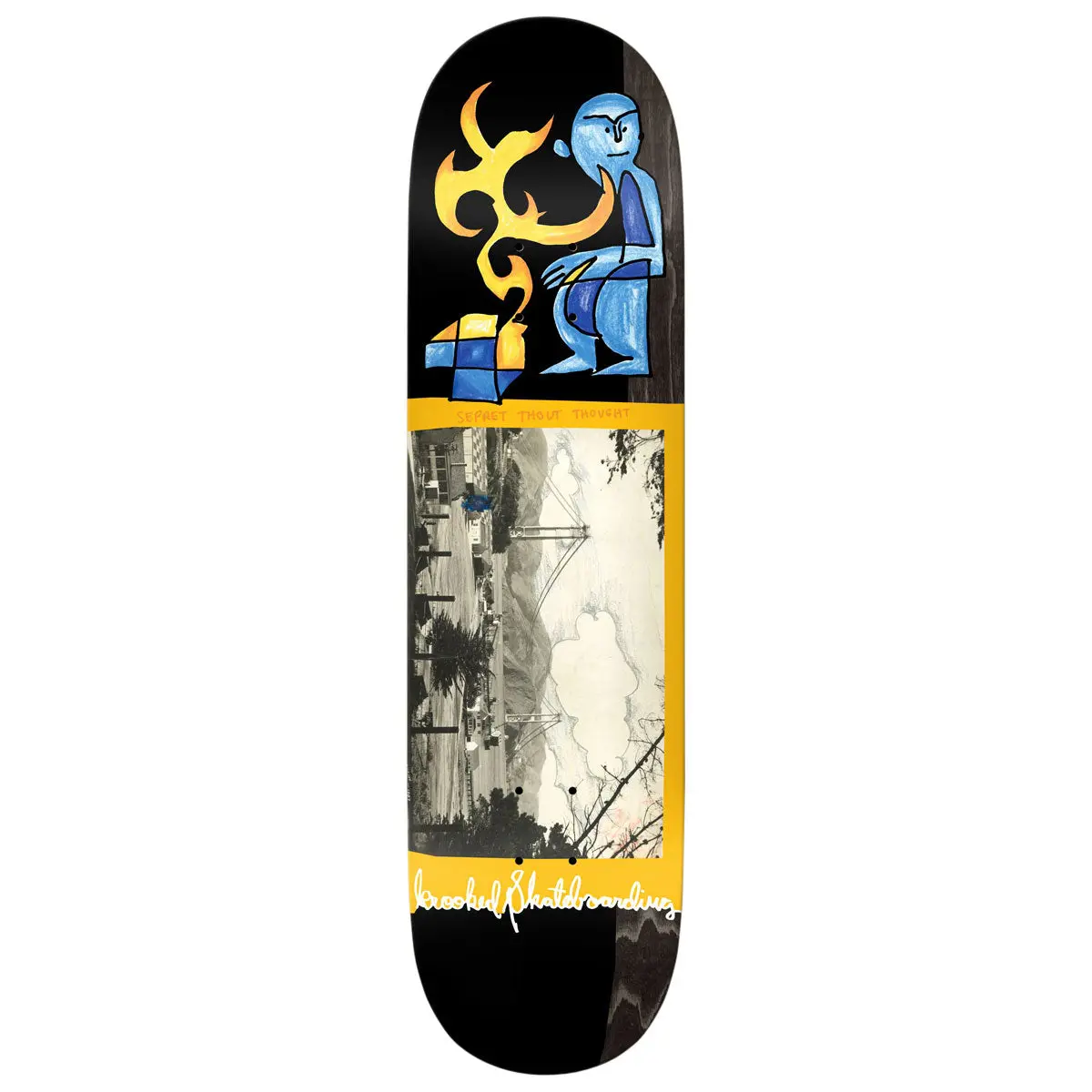 Krooked Cernicky Bridge Skateboard Deck - 8.50" 1