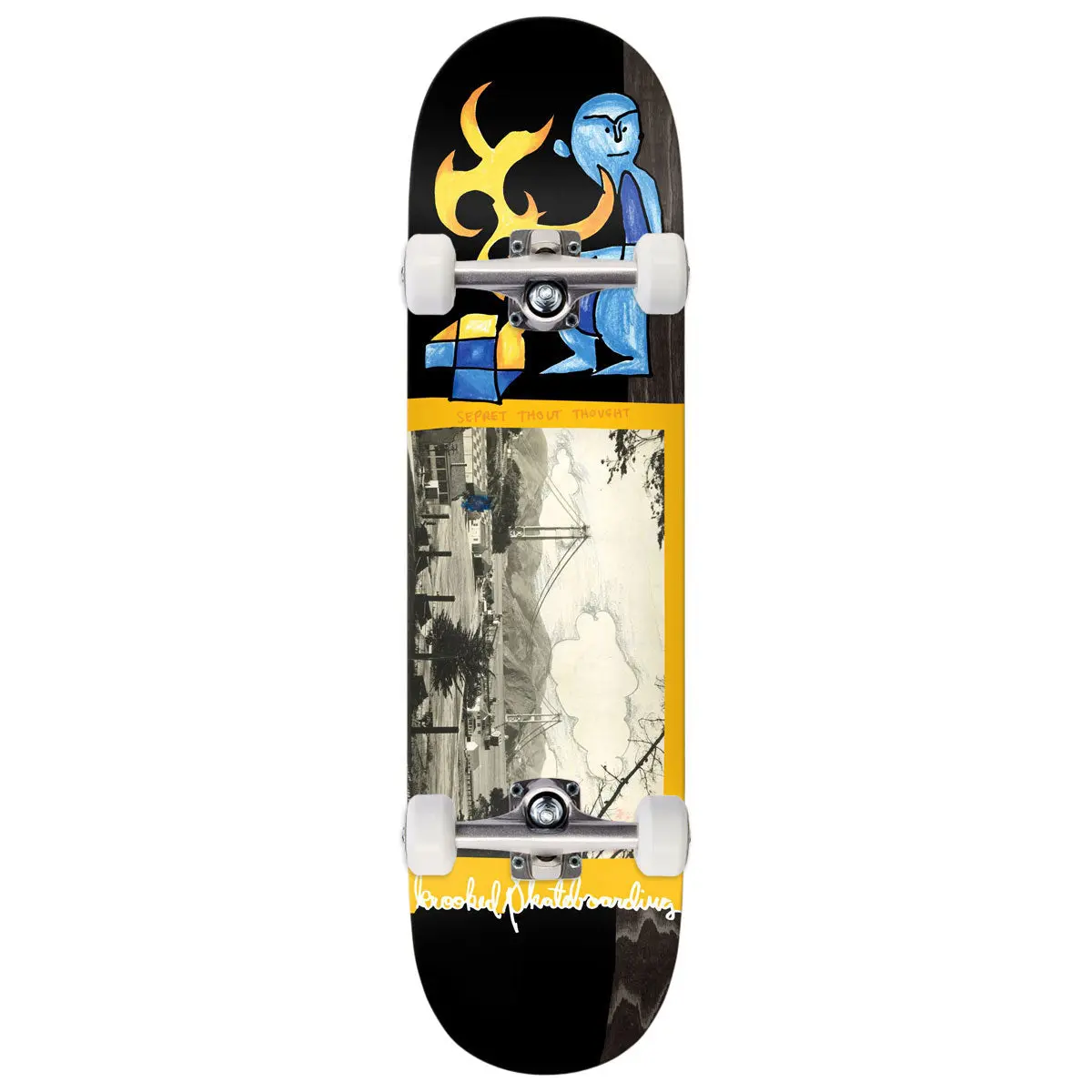 Krooked Cernicky Bridge Skateboard Complete - 8.50" 1