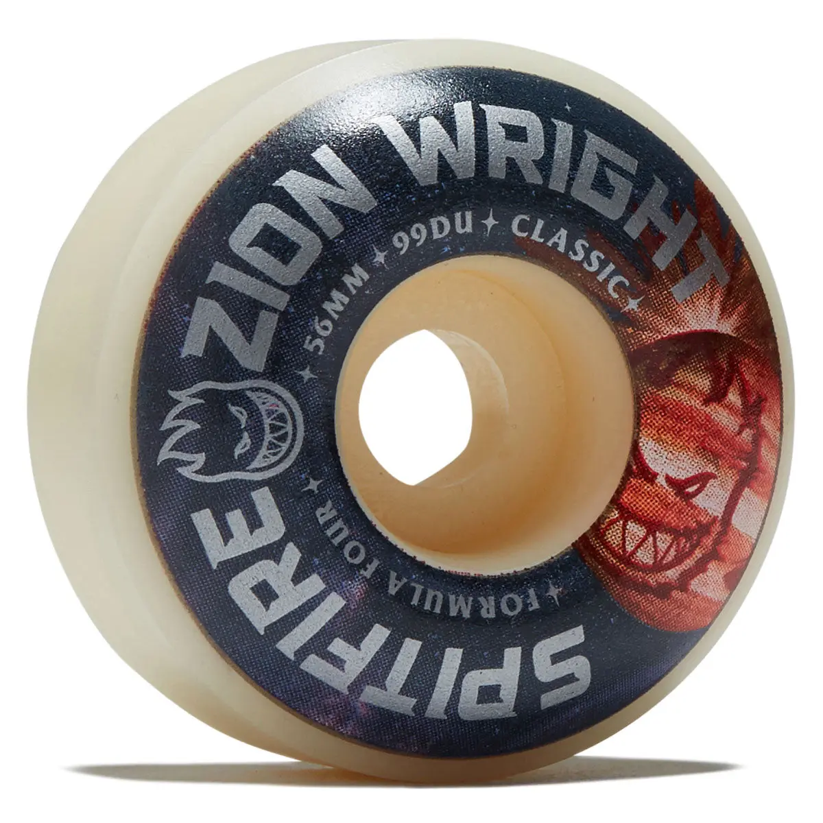 Spitfire Zion Cosmic F4 99D Classic Skateboard Wheels - Natural - 56Mm 1