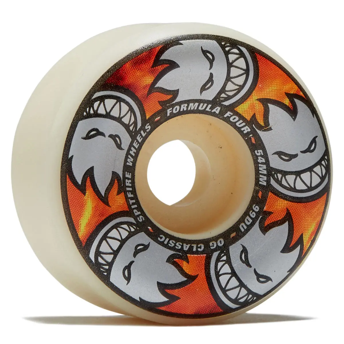 Spitfire Team Multiball F4 99D Og Classic Skateboard Wheels - Natural - 54Mm 1