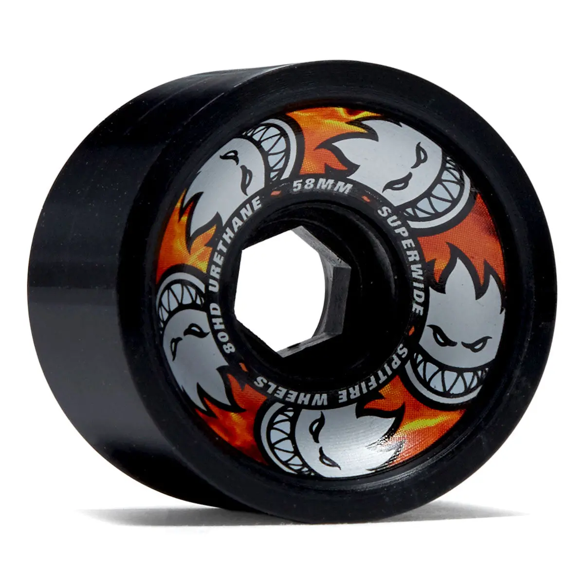 Spitfire Team Multiball 80Hd Superwide Skateboard Wheels - Black - 58Mm 1