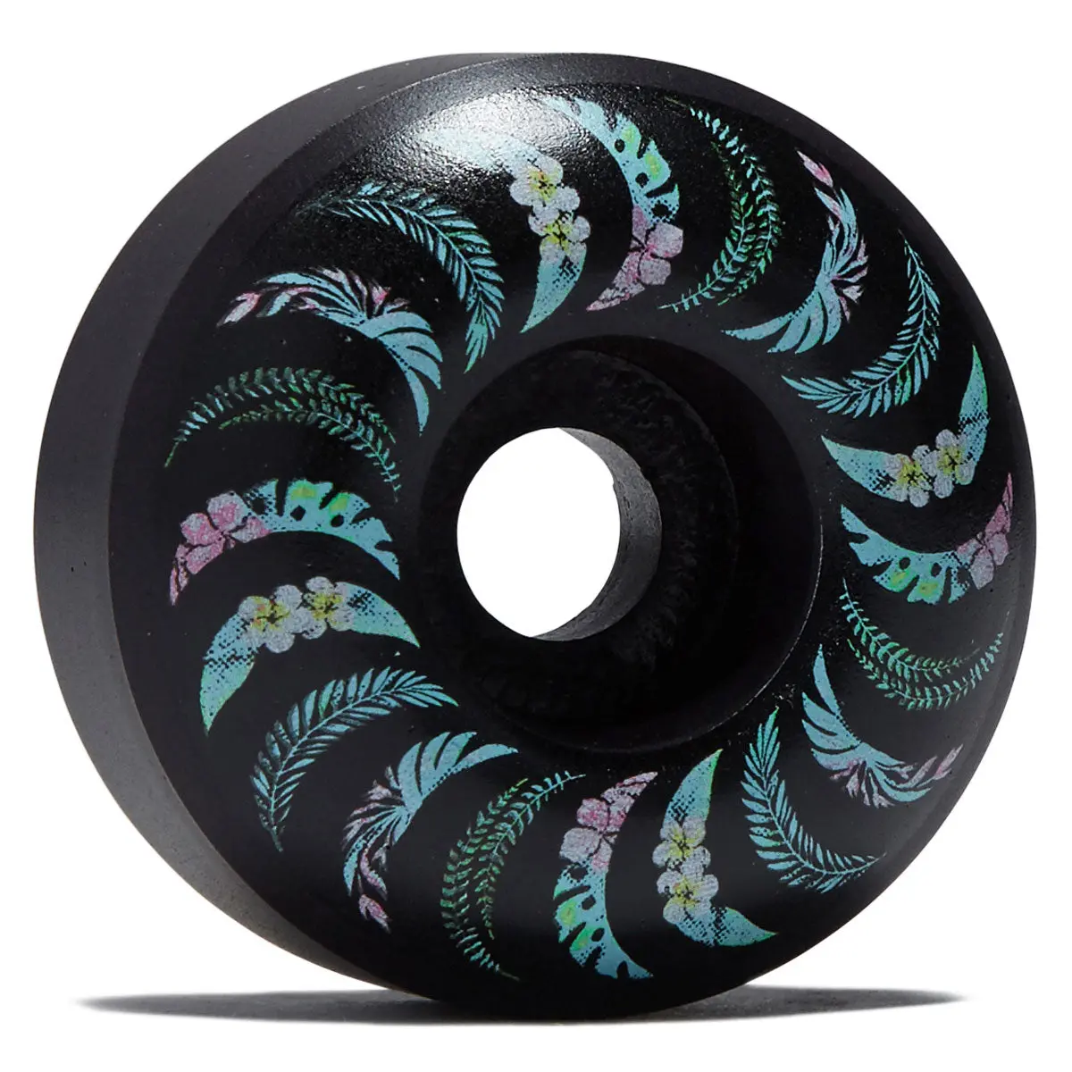 Spitfire Team Floral F4 99D Classic Skateboard Wheels - Black - 55Mm 1