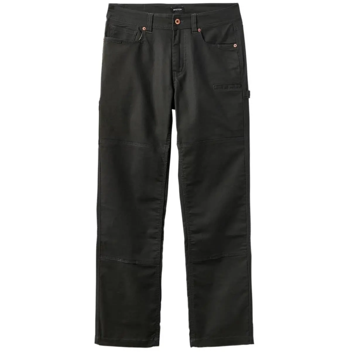 Brixton Builders Carpenter Pants - Washed Black 1